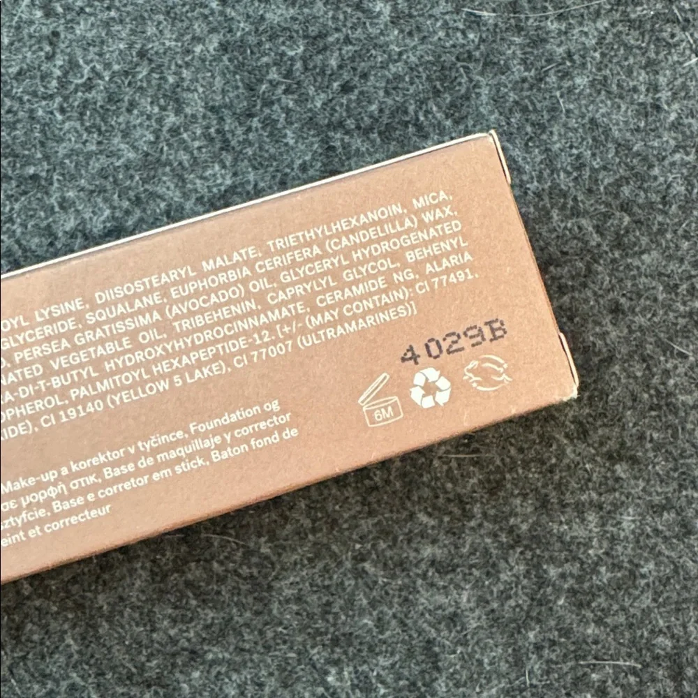 ILIA skin rewind complexion stick shade 12N SYCAMORE ceramide peptide complex
